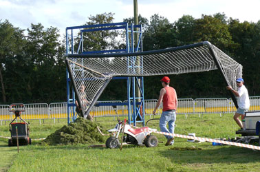 mise en place des cages