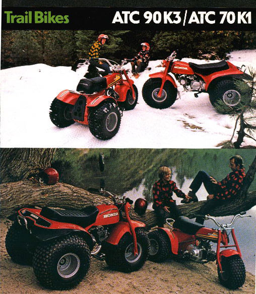 ATC honda 70 et 90