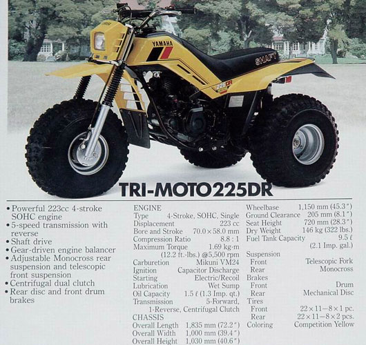 ATC Yamaha 225DR