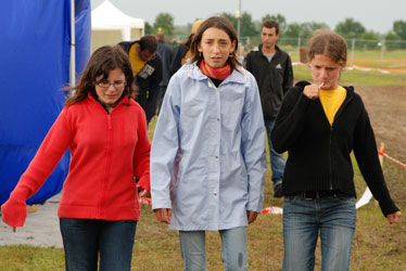 Léa, Hémène et Audrey