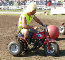 trike ball boueux