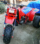 Honda 250R Pif / Quad organisation